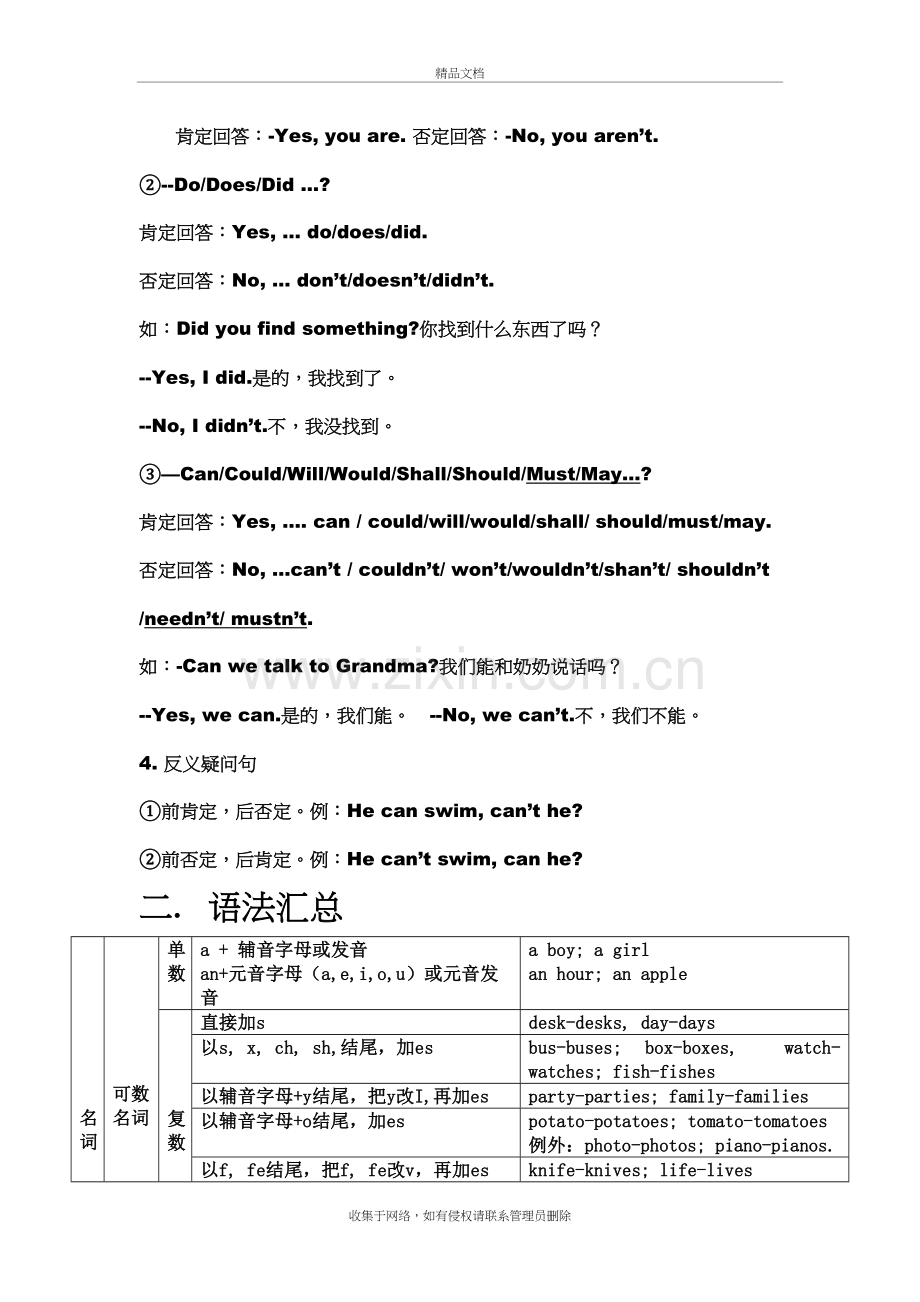 牛津上海版(深圳)英语六年级总复习知识点总结讲解学习.doc_第3页