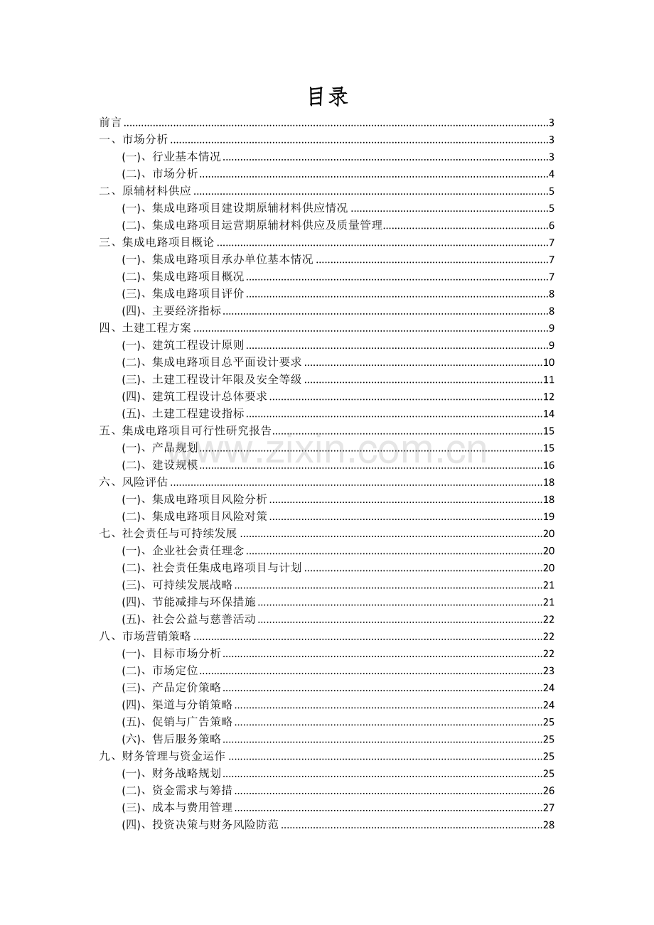 2024年集成电路项目可行性研究报告.docx_第2页