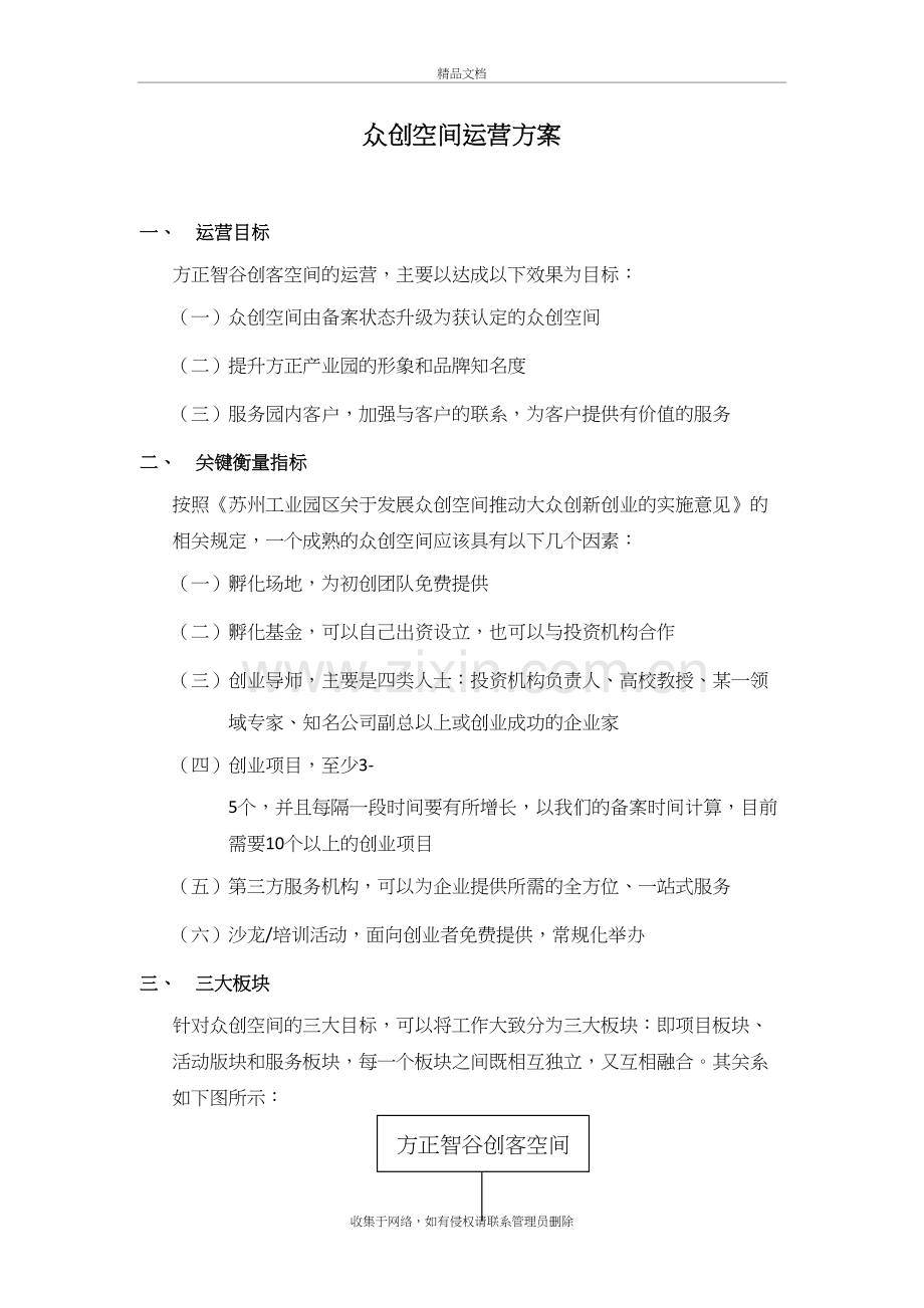 众创空间运营方案备课讲稿.docx_第2页