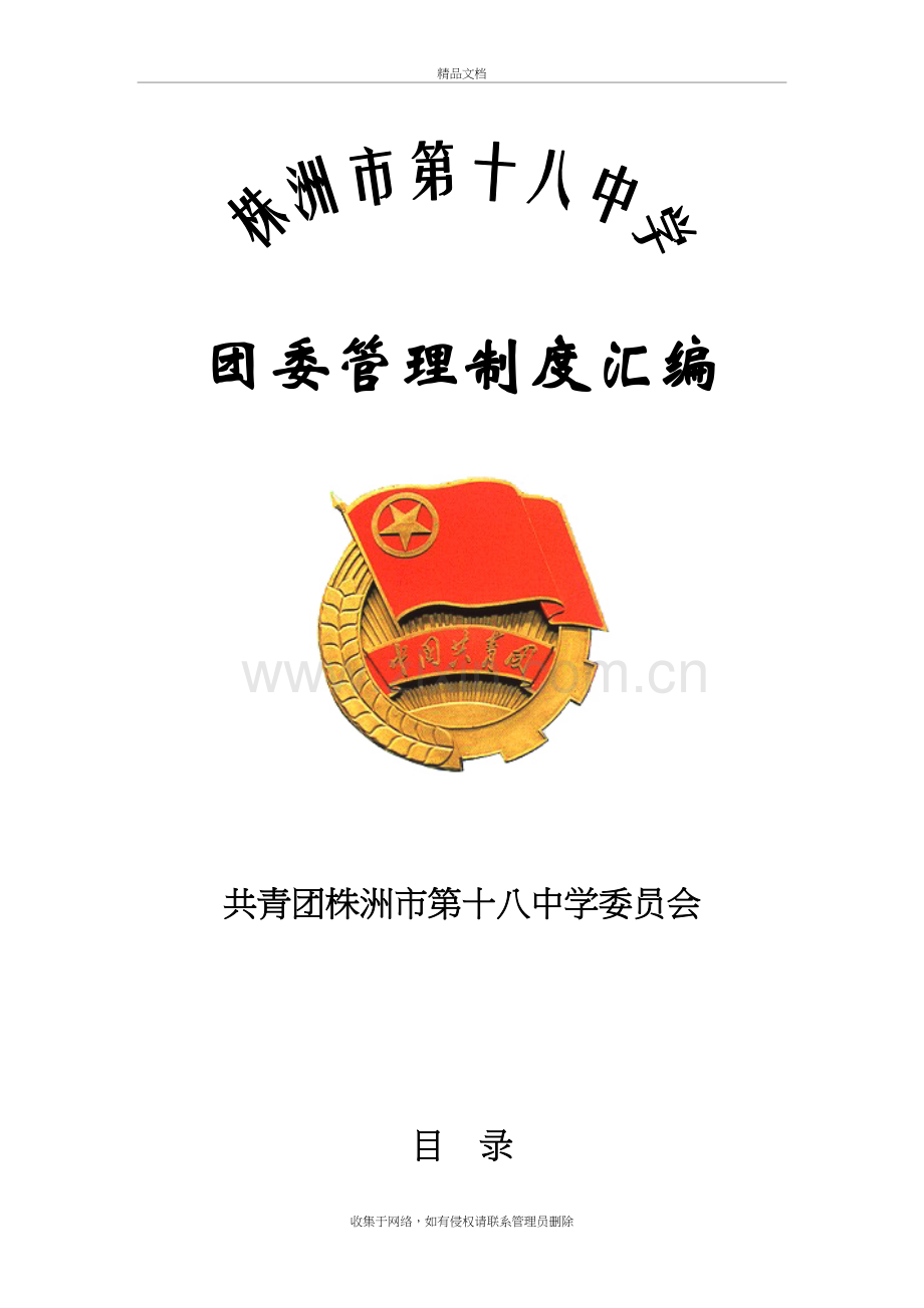 团委管理制度汇编讲解学习.doc_第2页