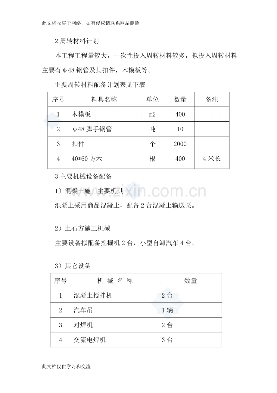 宝典某市水厂混合絮凝池、沉淀池施工方案资料讲解.doc_第3页