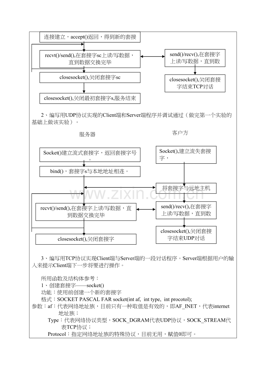 简单的客户端、服务器程序复习课程.doc_第3页