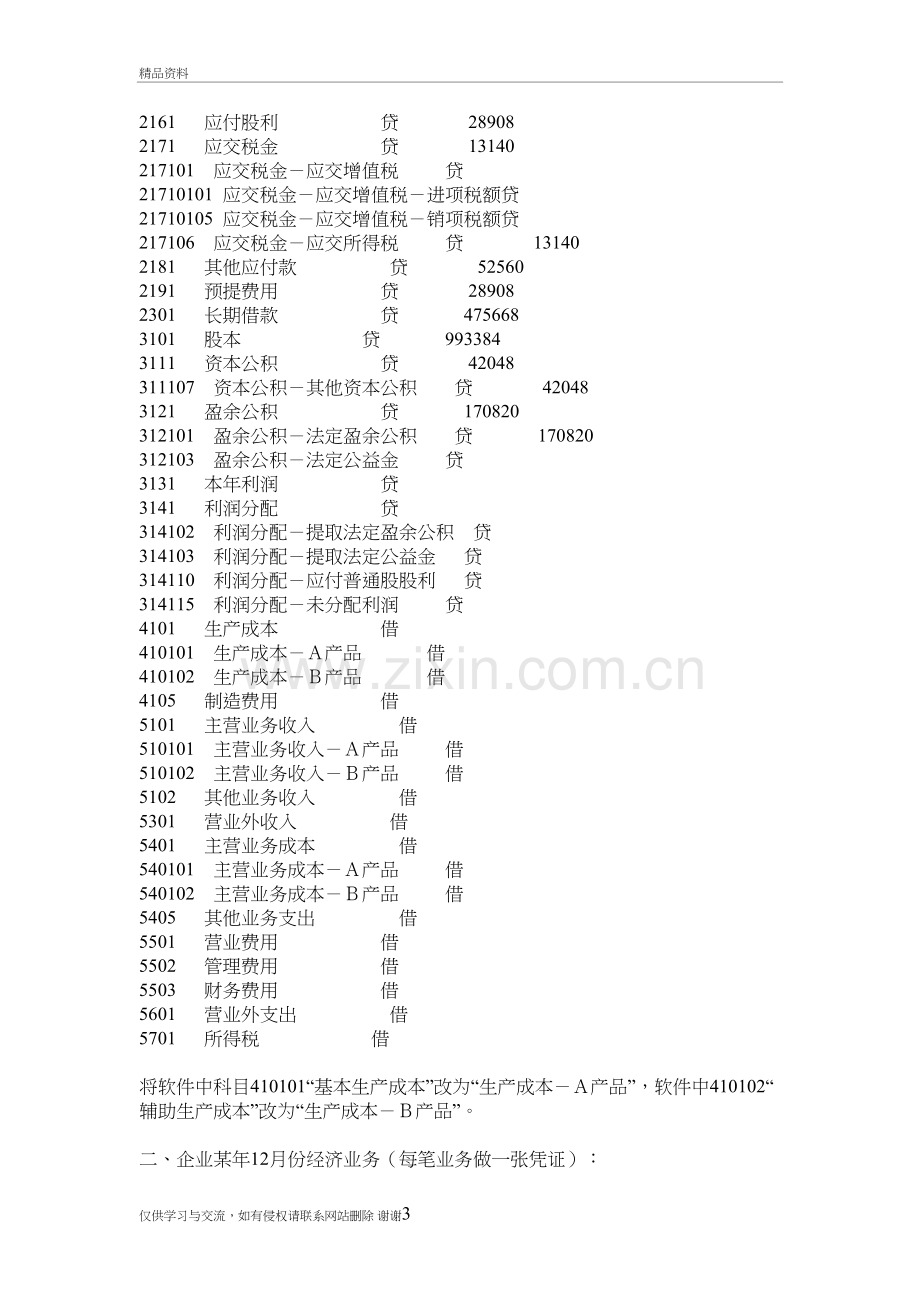 山东省会计电算化实务题教学文案.doc_第3页