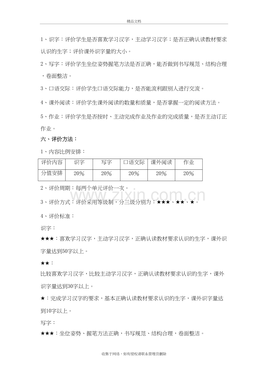 一年级下册语文评价方案培训资料.doc_第3页