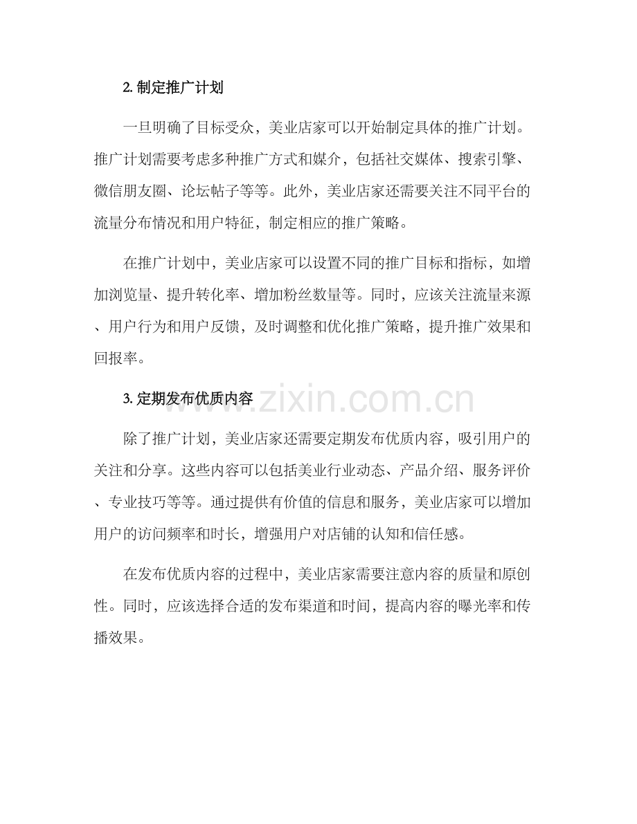 美业流量管理方案.docx_第2页