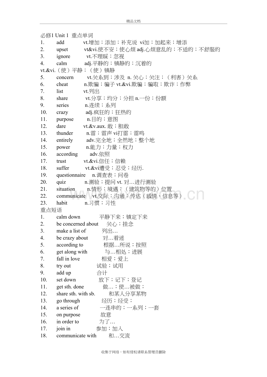 高中英语单词必修一到选修八(已整理)教学提纲.doc_第2页