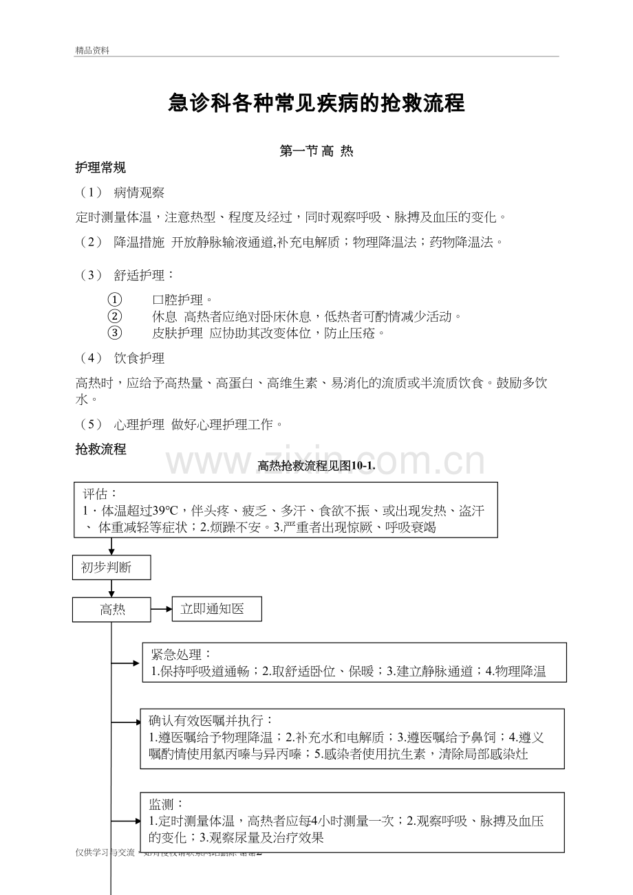 急诊科各种常见疾病的抢救流程知识讲解.doc_第2页