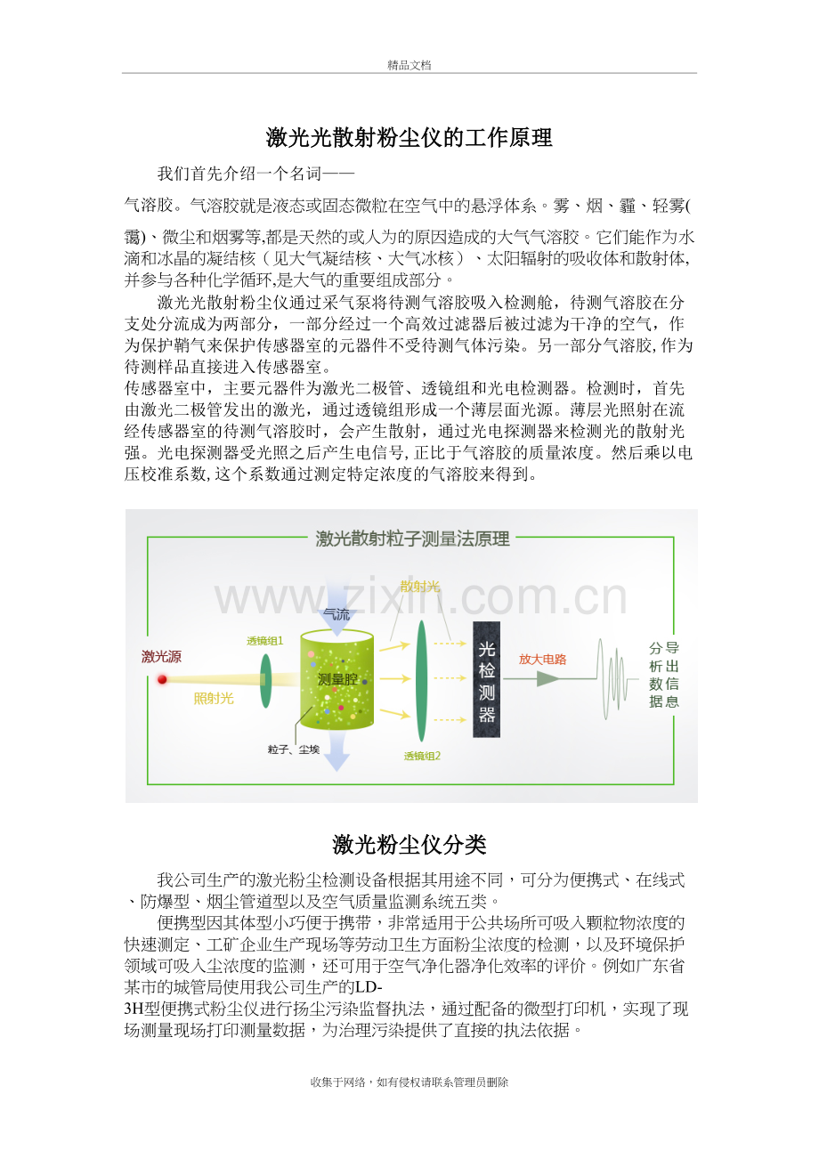 激光光散射粉尘仪的工作原理教学提纲.docx_第2页