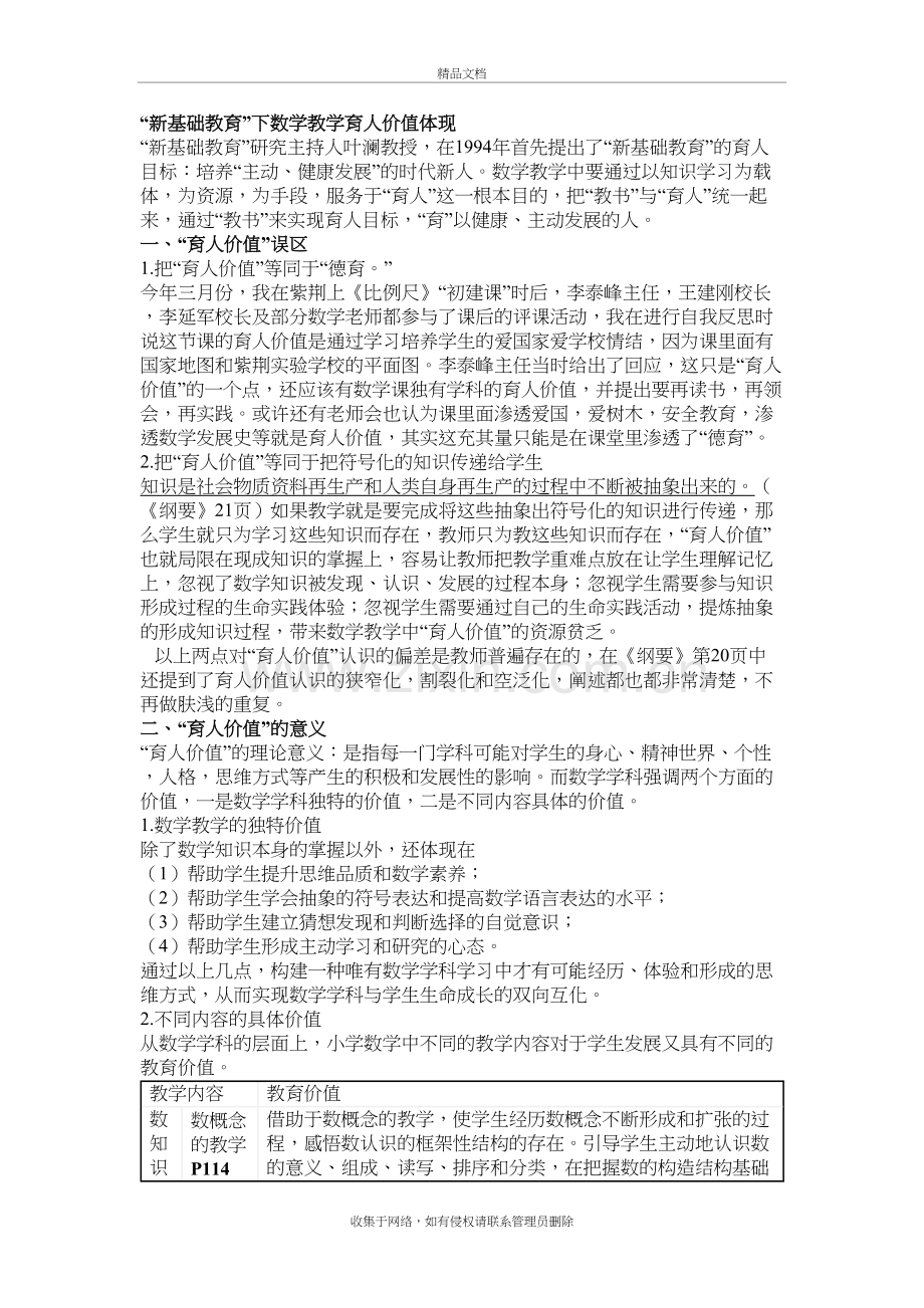 新基础教育下数学学科育人的价值体现电子教案.doc_第2页