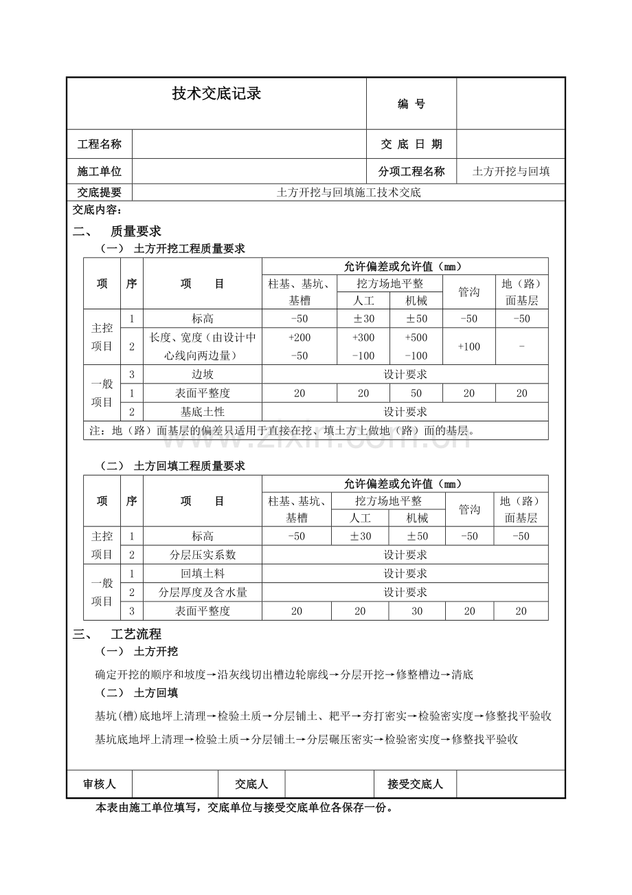 砖混结构土方开挖及回填技术交底-(2)复习课程.docx_第2页