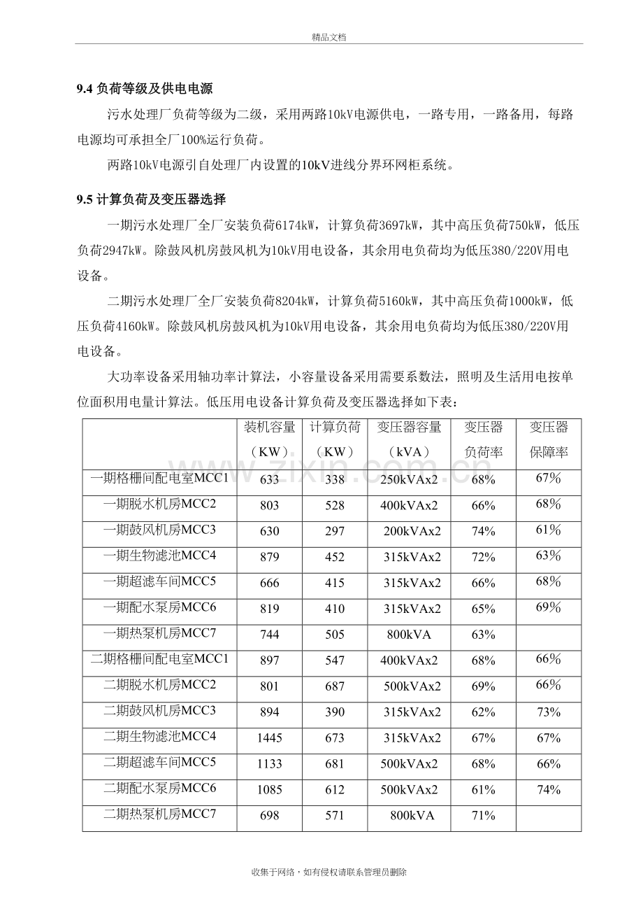 再生水厂初步设计说明word版本.doc_第3页