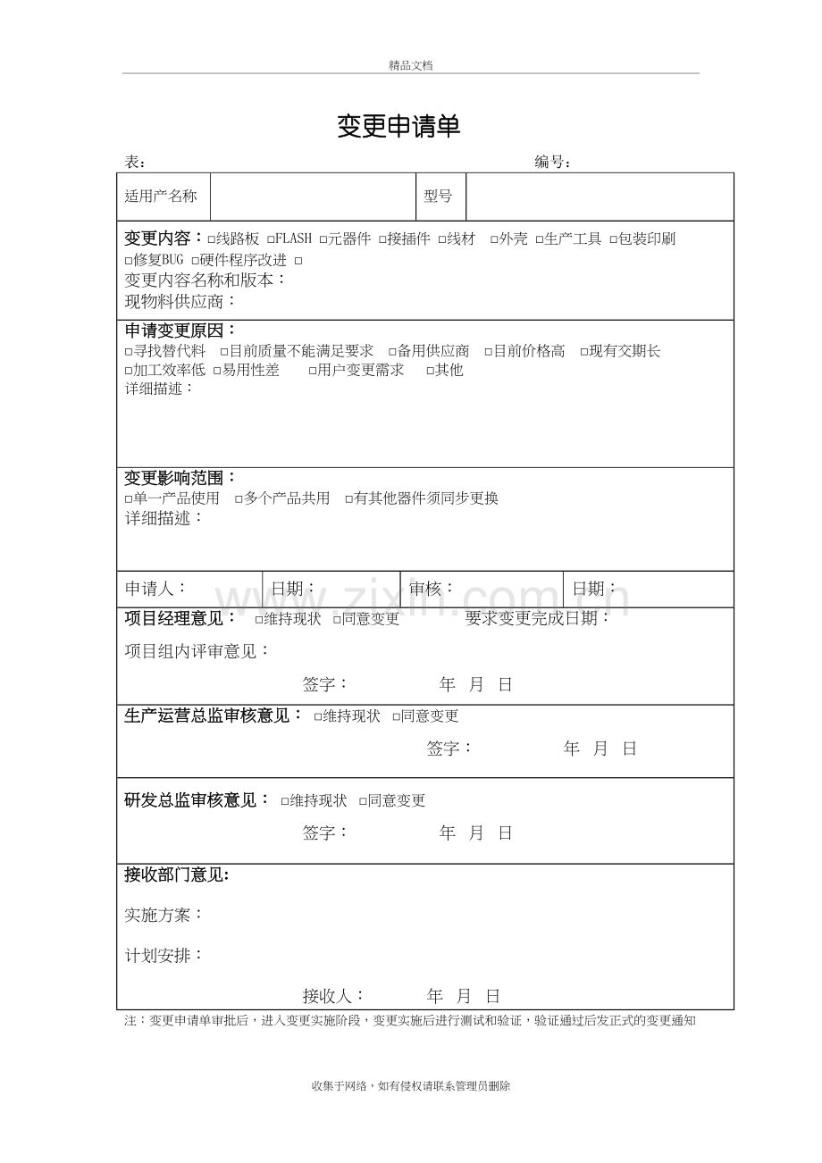 变更申请单模板资料.doc_第2页