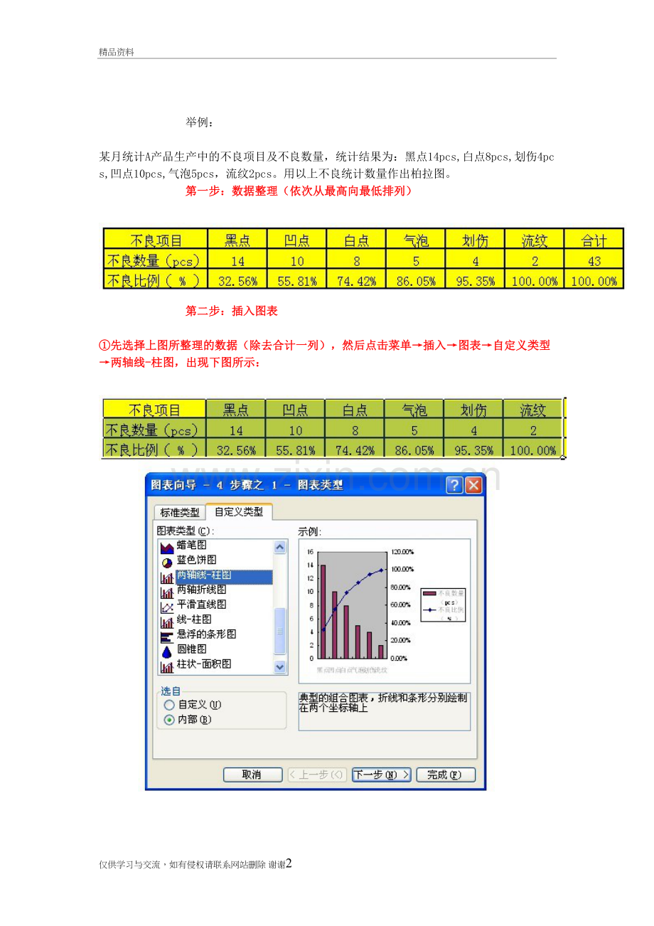 柏拉图制作步骤讲解学习.doc_第2页