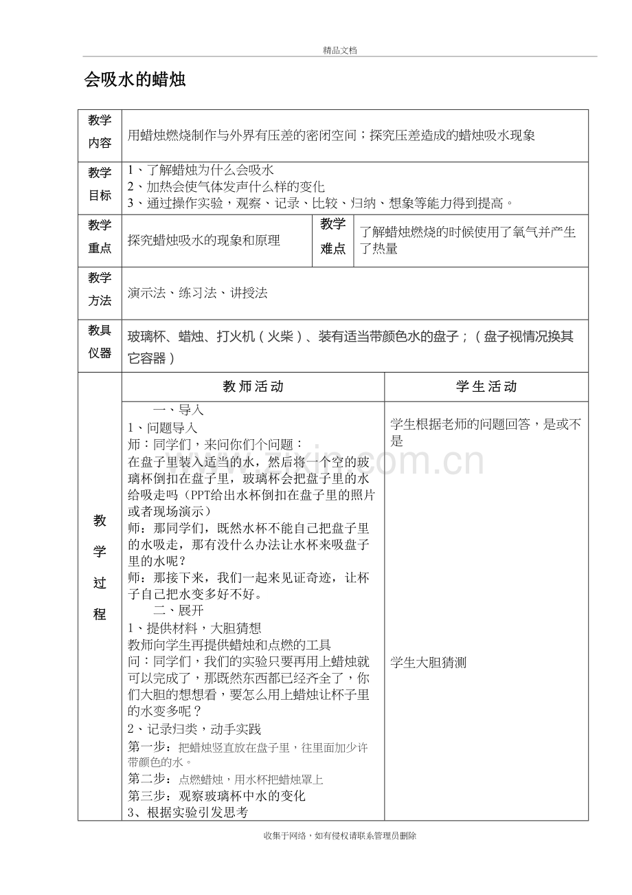 会吸水的蜡烛-教案1教学提纲.doc_第2页