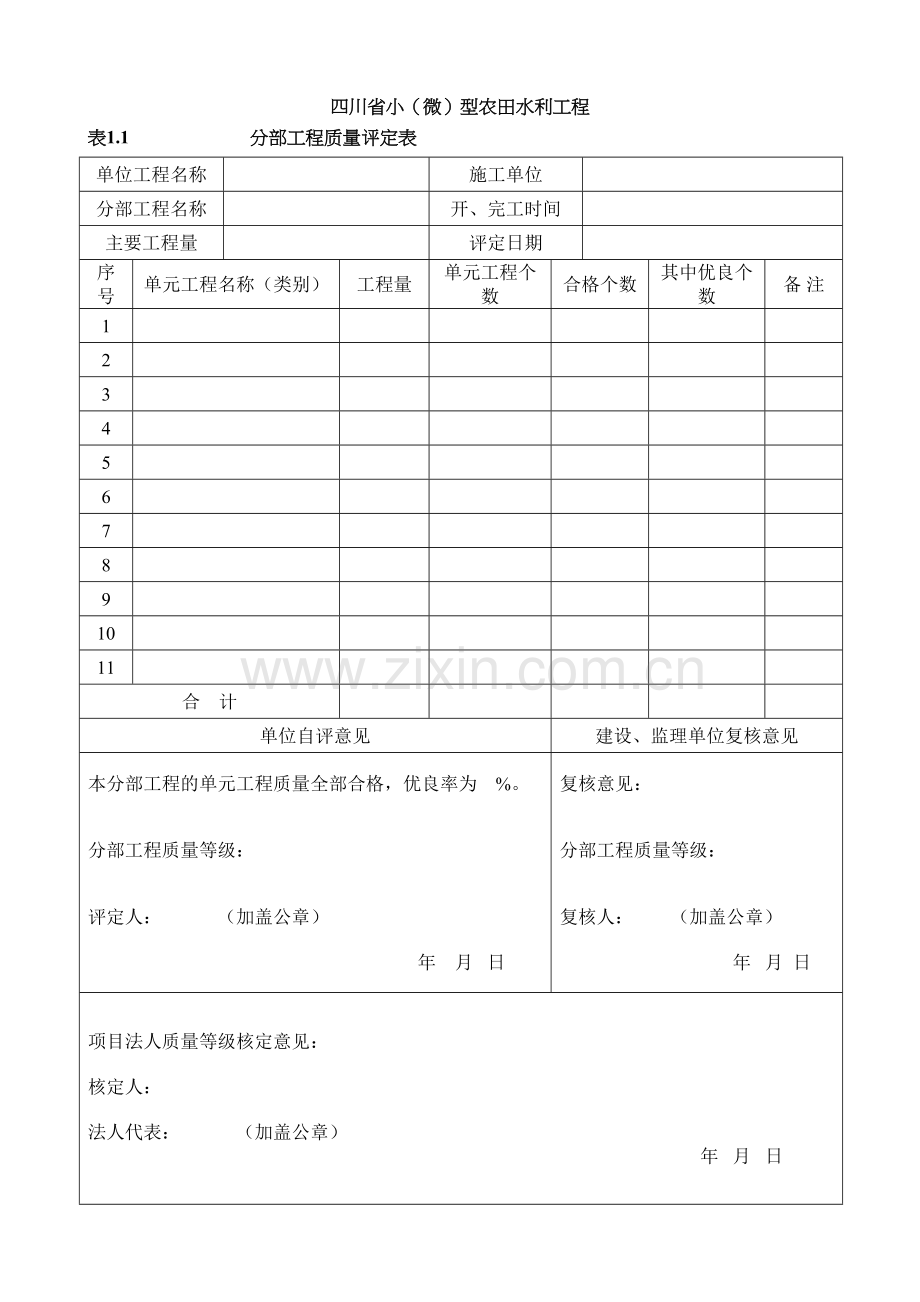 小(微)型农田水利工程施工质量检验与评定规程复习课程.doc_第2页