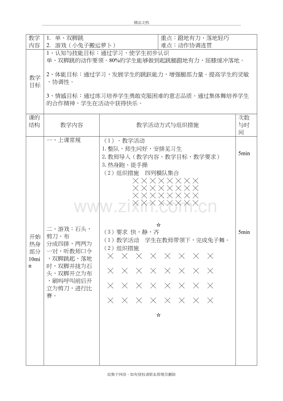 单双脚跳教案讲课讲稿.doc_第2页