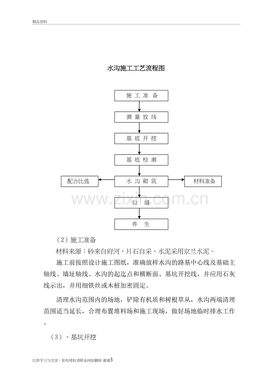 排水沟边沟施工方案演示教学.doc_第3页