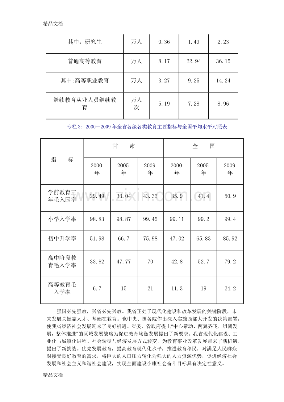 甘肃省中长期教育改革和发展规划纲要知识讲解.docx_第3页