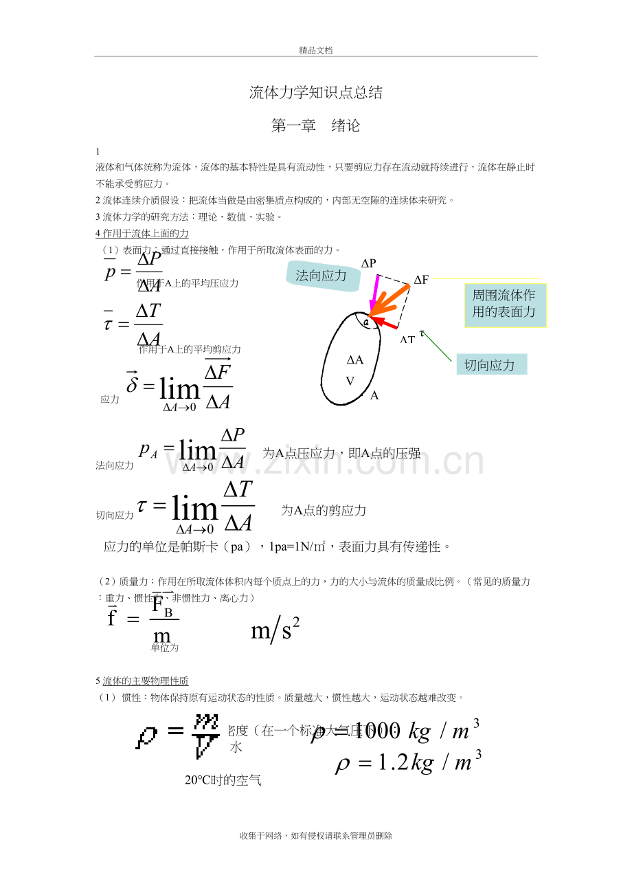 流体力学知识点总结电子教案.doc_第2页