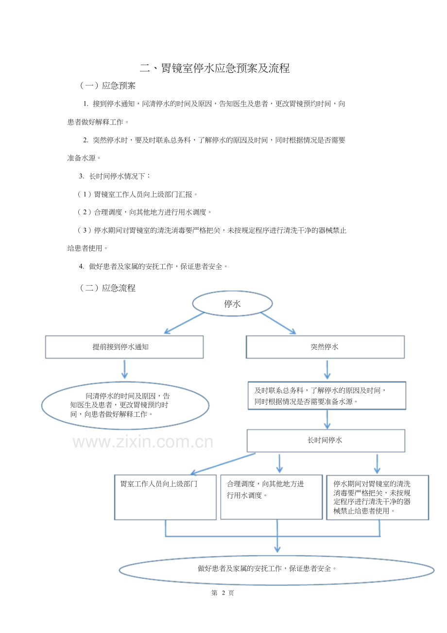 胃镜室应急预案及流程.doc学习资料.doc_第3页