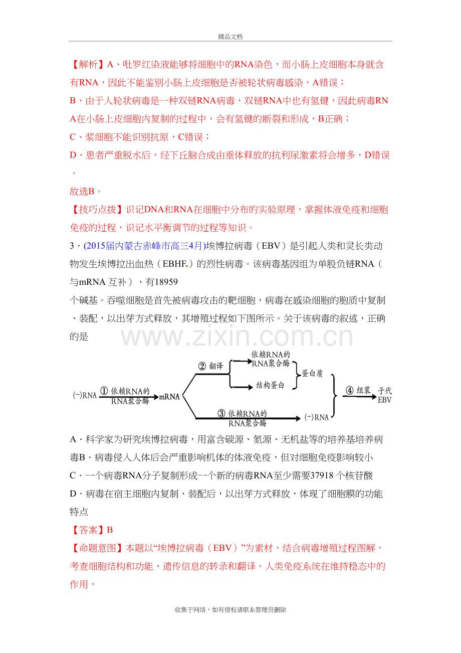 2020高考生物--突破08-高考《病毒》专题复习课程.docx_第3页