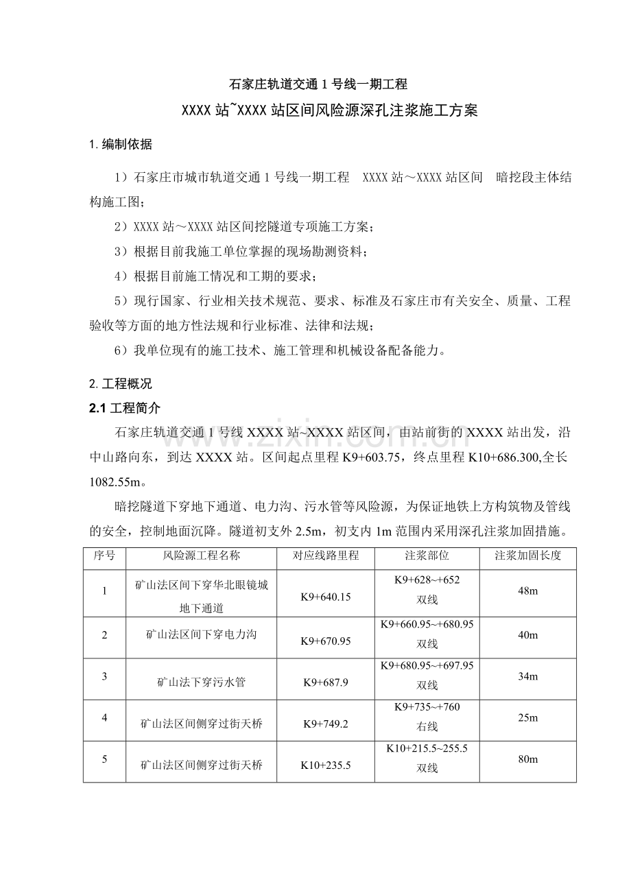 深孔注浆专项施工方案演示教学.doc_第2页