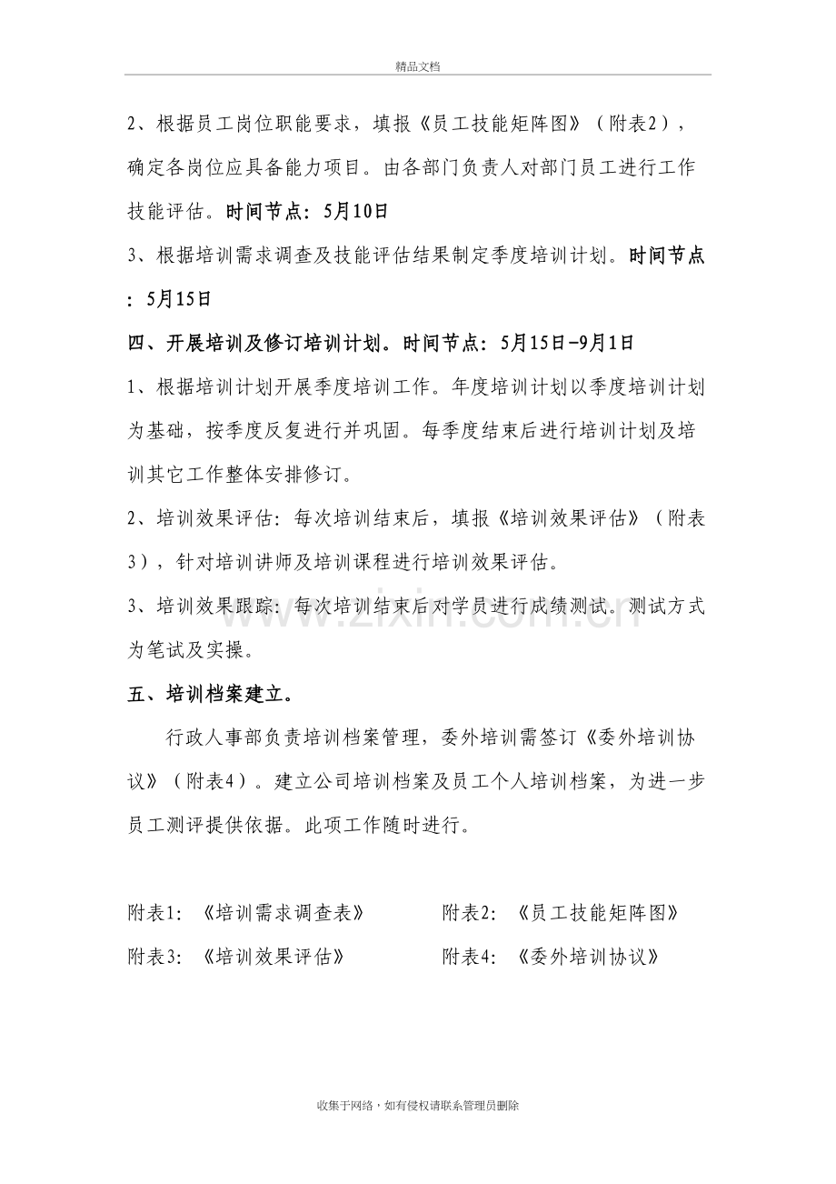 物业公司培训计划方案培训讲学.doc_第3页