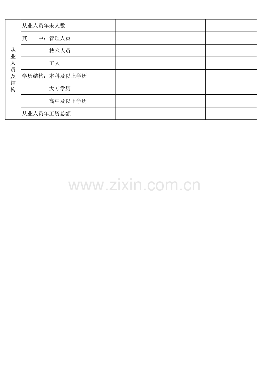 企业基本情况表复习进程.xls_第2页