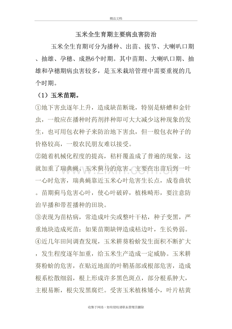 玉米全生育期主要病虫害防治学习资料.doc_第2页