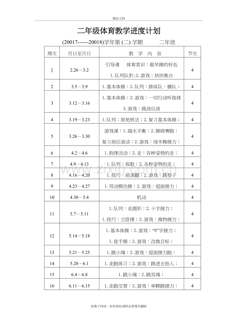 二年级体育下册教案教学文稿.doc_第2页