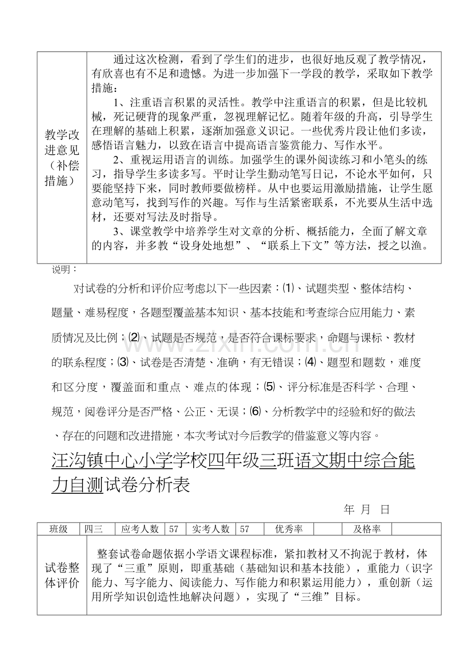 语文试卷分析表教学提纲.doc_第3页