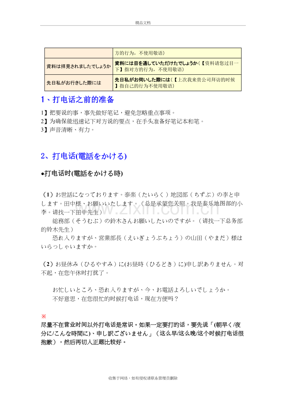 ビジネス电话用语说课材料.doc_第3页