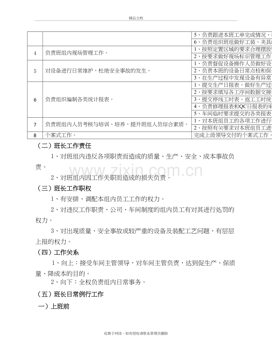 车间班组长岗位职责教学提纲.doc_第3页