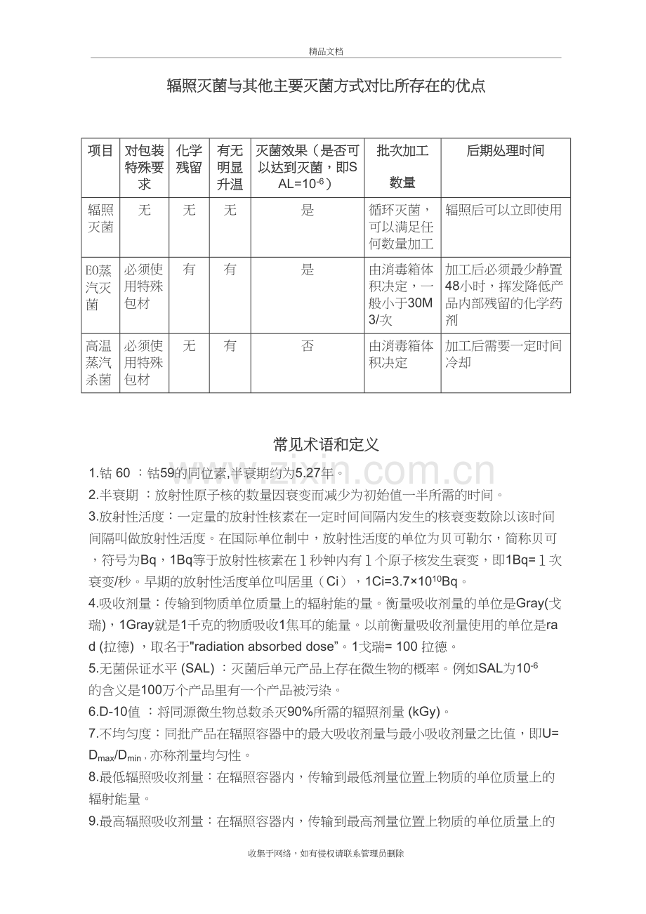 辐照灭菌与其他主要灭菌方式对比所存在的优点讲解学习.doc_第2页