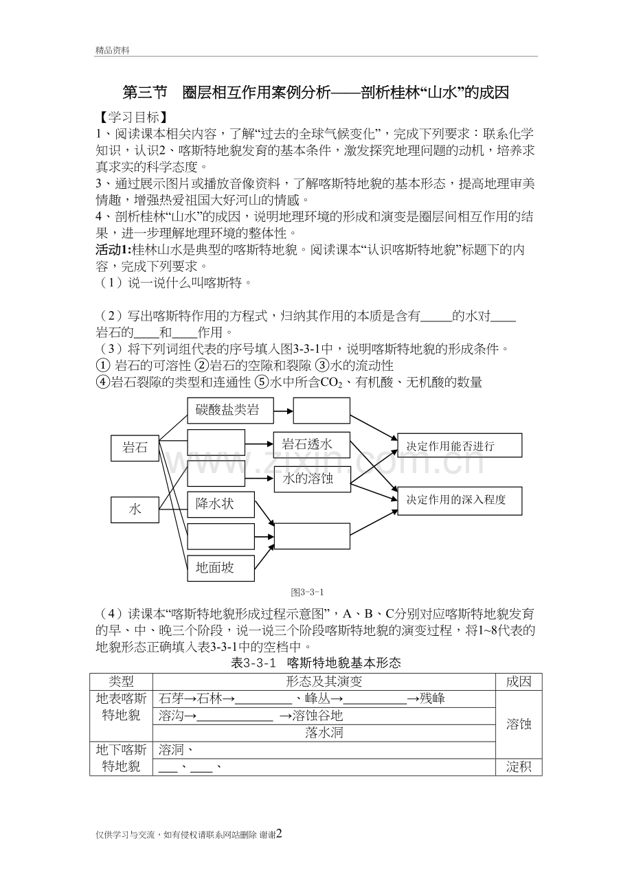 3.3《圈层相互作用案例分析》学案(鲁教版必修一)教学文案.doc_第2页