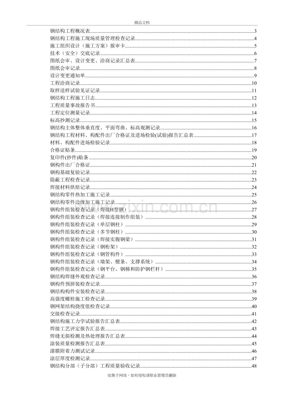 (山东)钢结构工程施工验收资料表格大全(鲁gg001-065)知识分享.doc_第2页