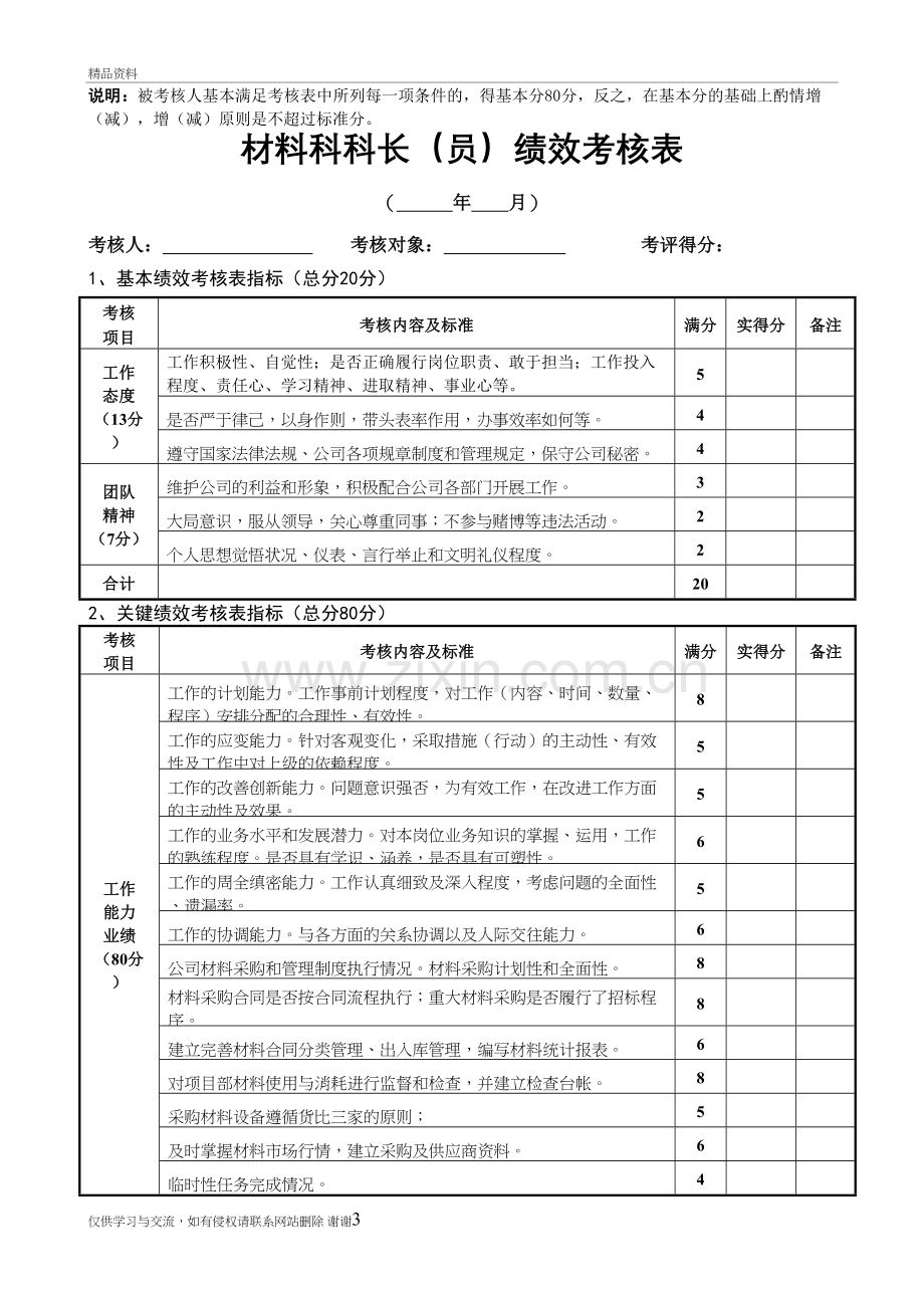 混凝土公司绩效考核资料讲解.doc_第3页