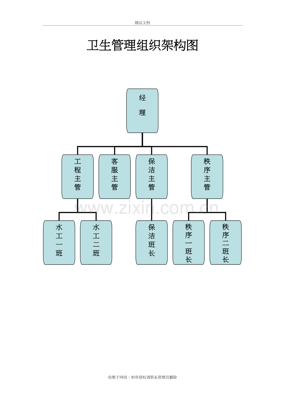 卫生管理组织架构图上课讲义.doc_第2页