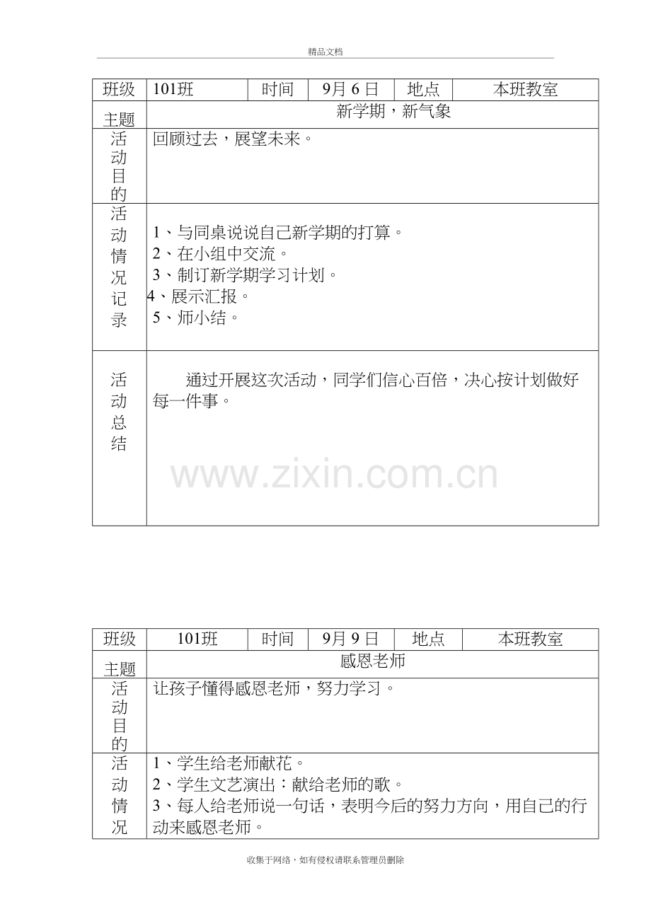 班级活动记录教学内容.doc_第2页