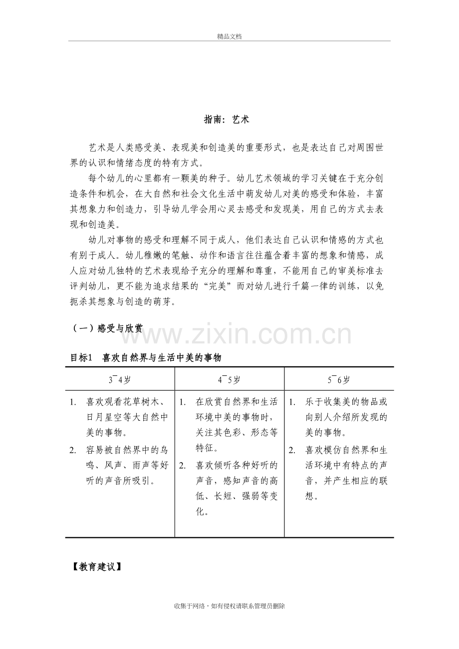 幼儿园艺术领域需要掌握的知识说课材料.doc_第3页