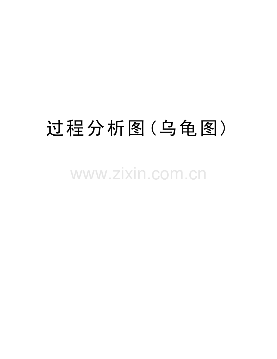 过程分析图(乌龟图)讲解学习.doc_第1页