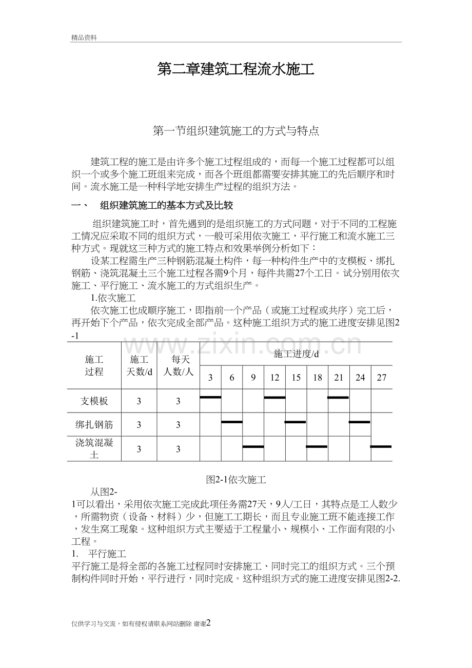 第二章建筑工程流水施工说课讲解.doc_第2页