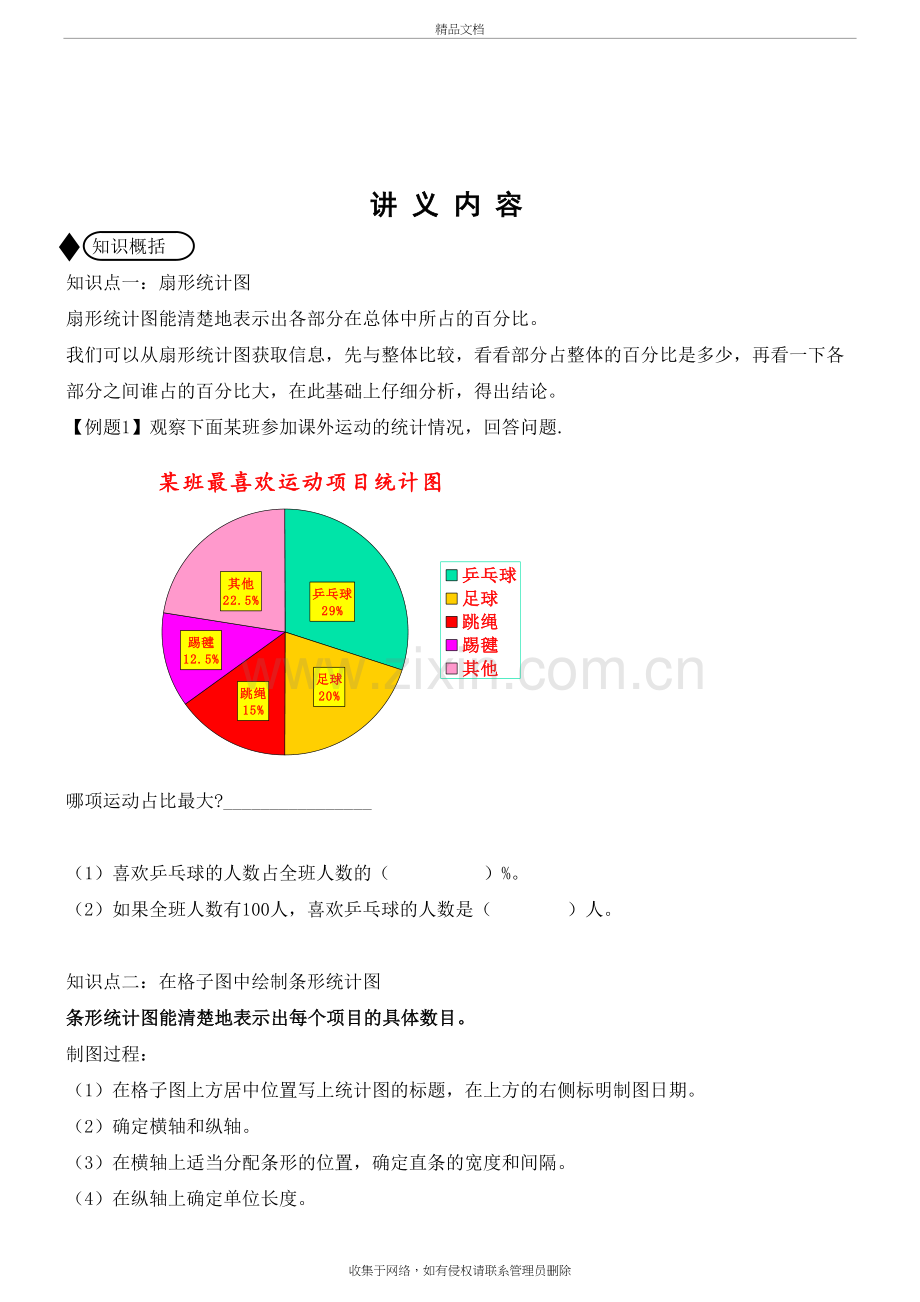 六年级上册-统计图-知识点总结说课讲解.doc_第2页