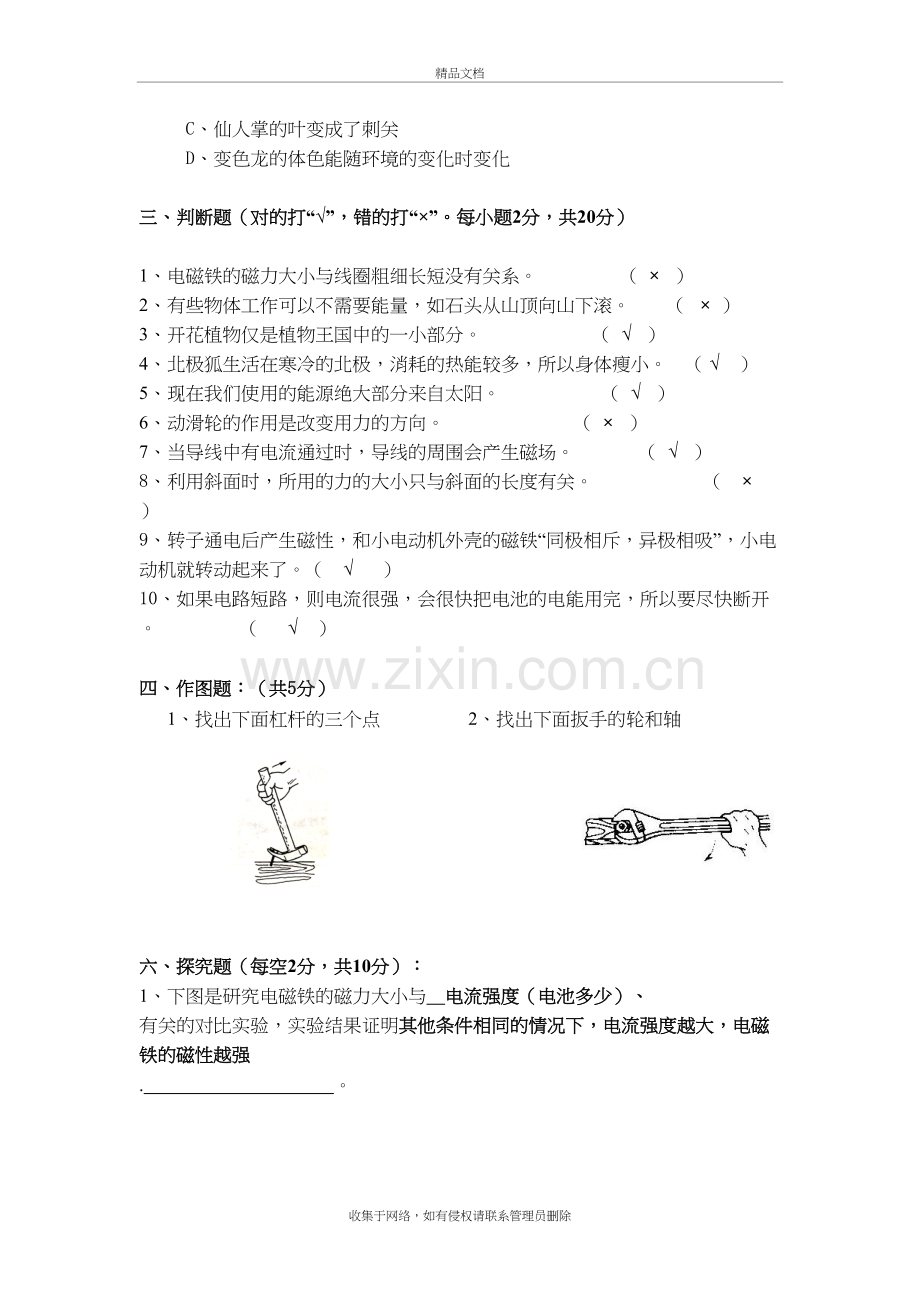 六年级科学选择题复习课程.doc_第3页