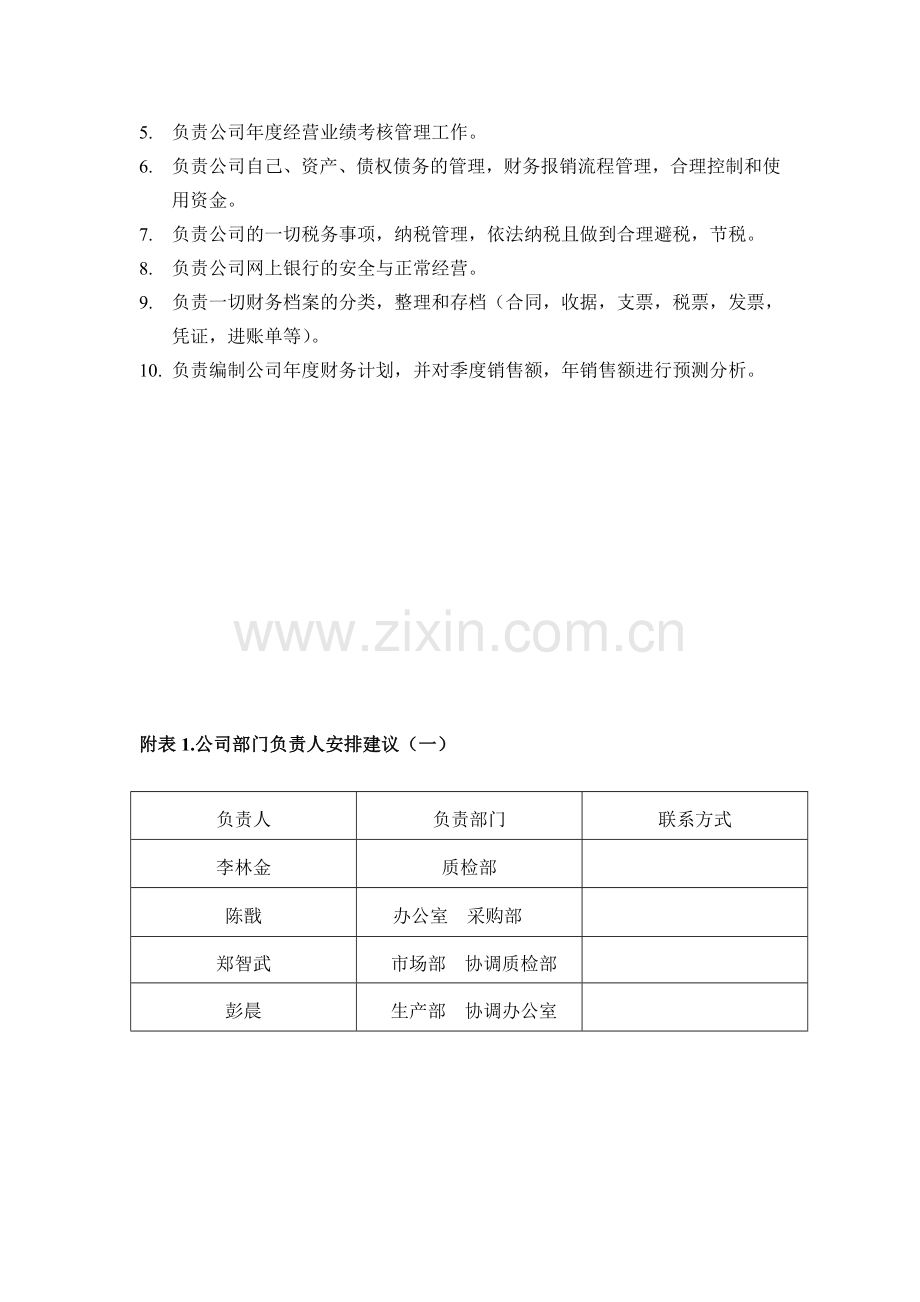 福建阿七茶叶有限公司部门职责资料.doc_第3页