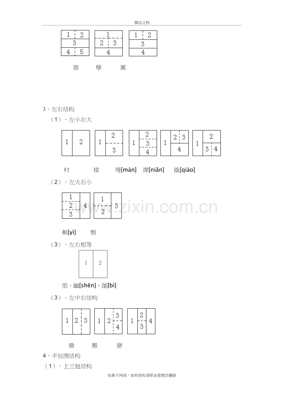 汉字结构类型图示表讲课讲稿.doc_第3页