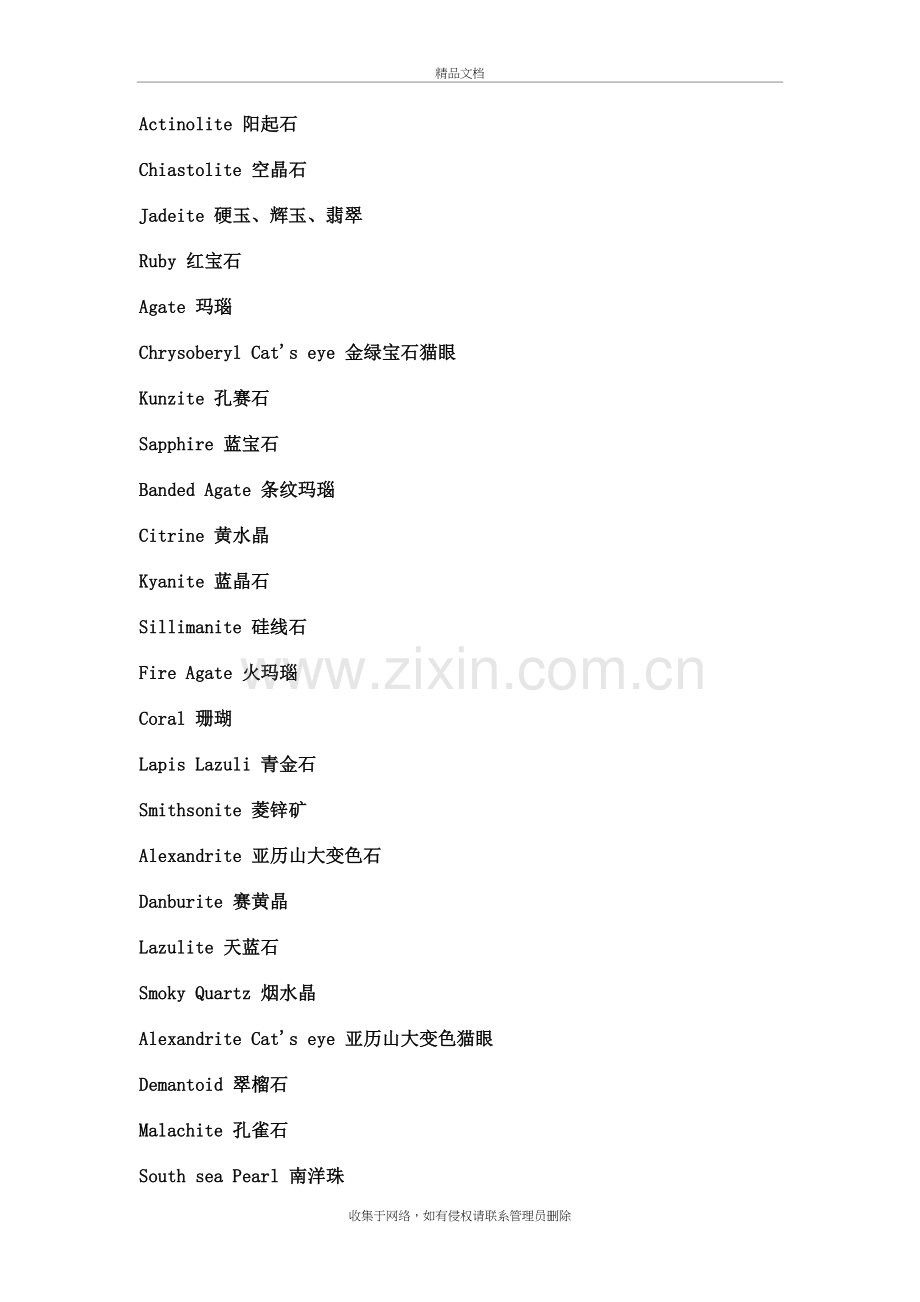 各种宝石的英文名学习资料.doc_第2页