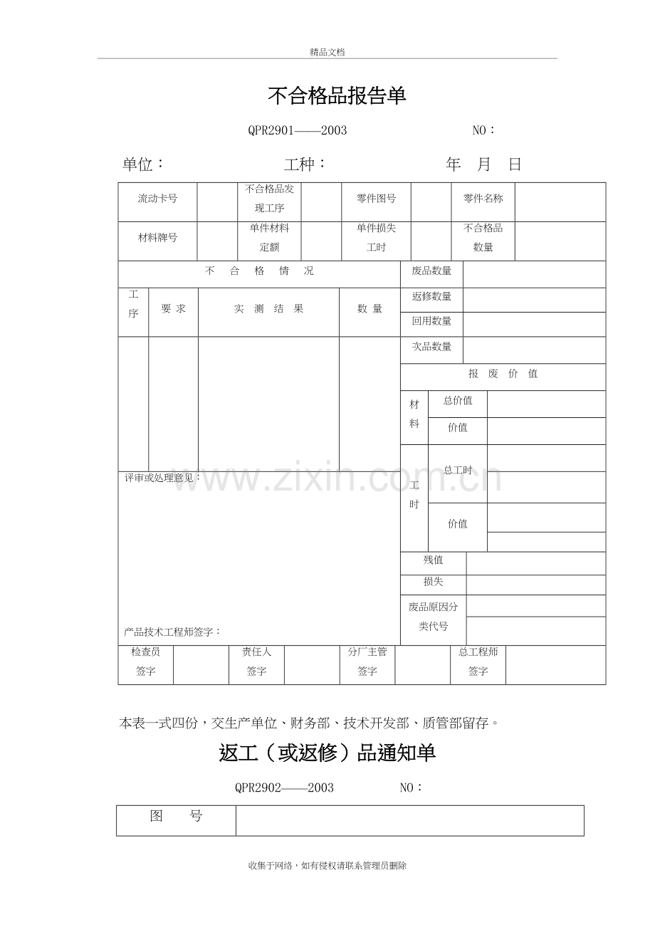 不合格品控制程序记录讲解学习.doc_第2页