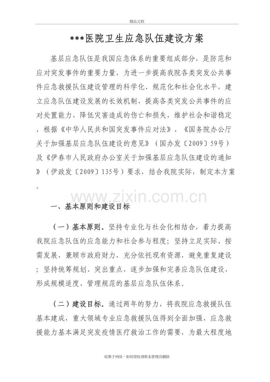 卫生应急队伍建设方案说课讲解.doc_第2页