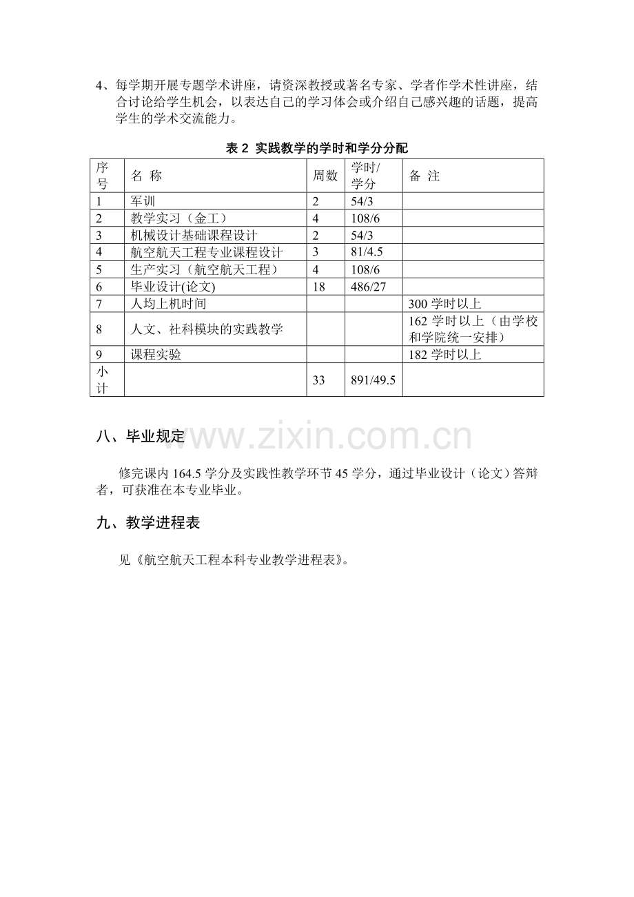 航空航天工程本科专业培养计划-上海交通大学机械与动力工程学院教学提纲.doc_第3页